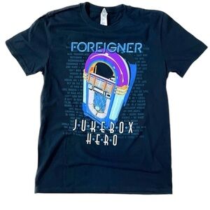 Foreigner 2011 Tour T-Shirt Jukebox Rock Band Tee Men’s XL​